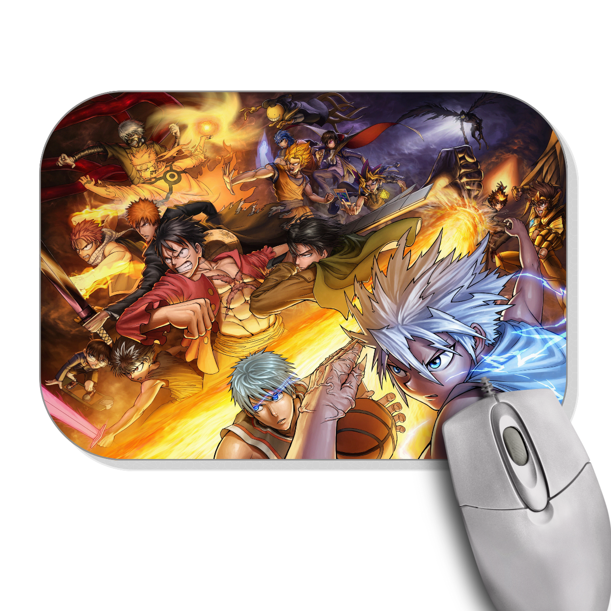 Replix Anime Mouse Pad (9 inch x 7 inch) - Anime Mix Printed Mousepad Mousepad