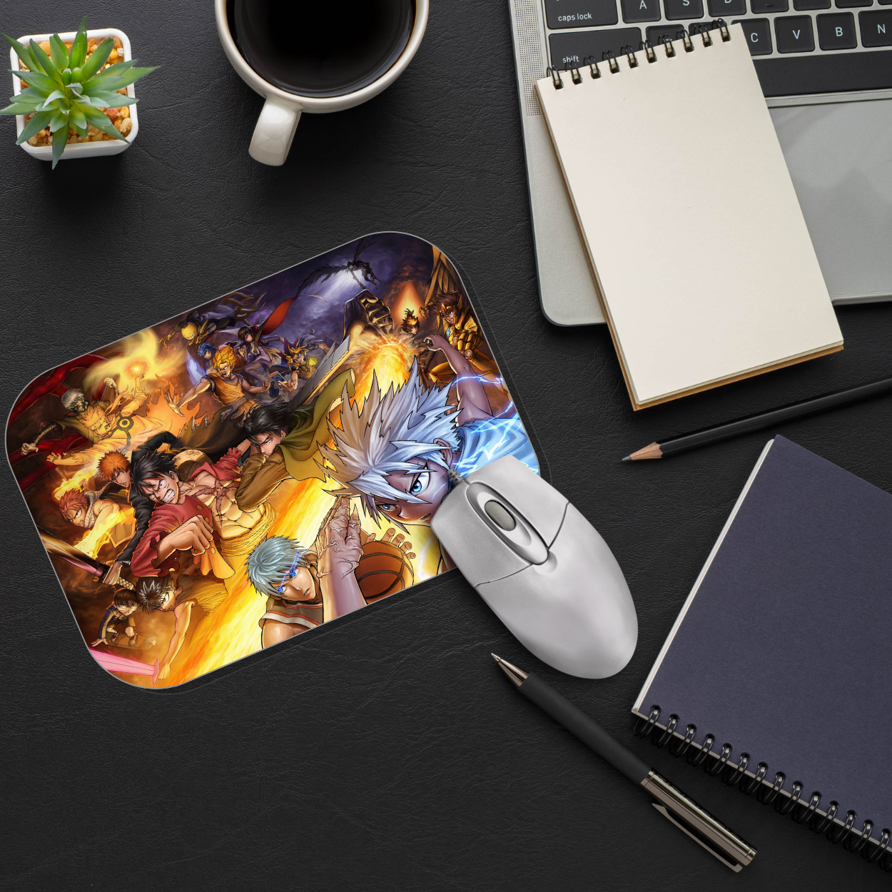 Replix Anime Mouse Pad (9 inch x 7 inch) - Anime Mix Printed Mousepad Mousepad