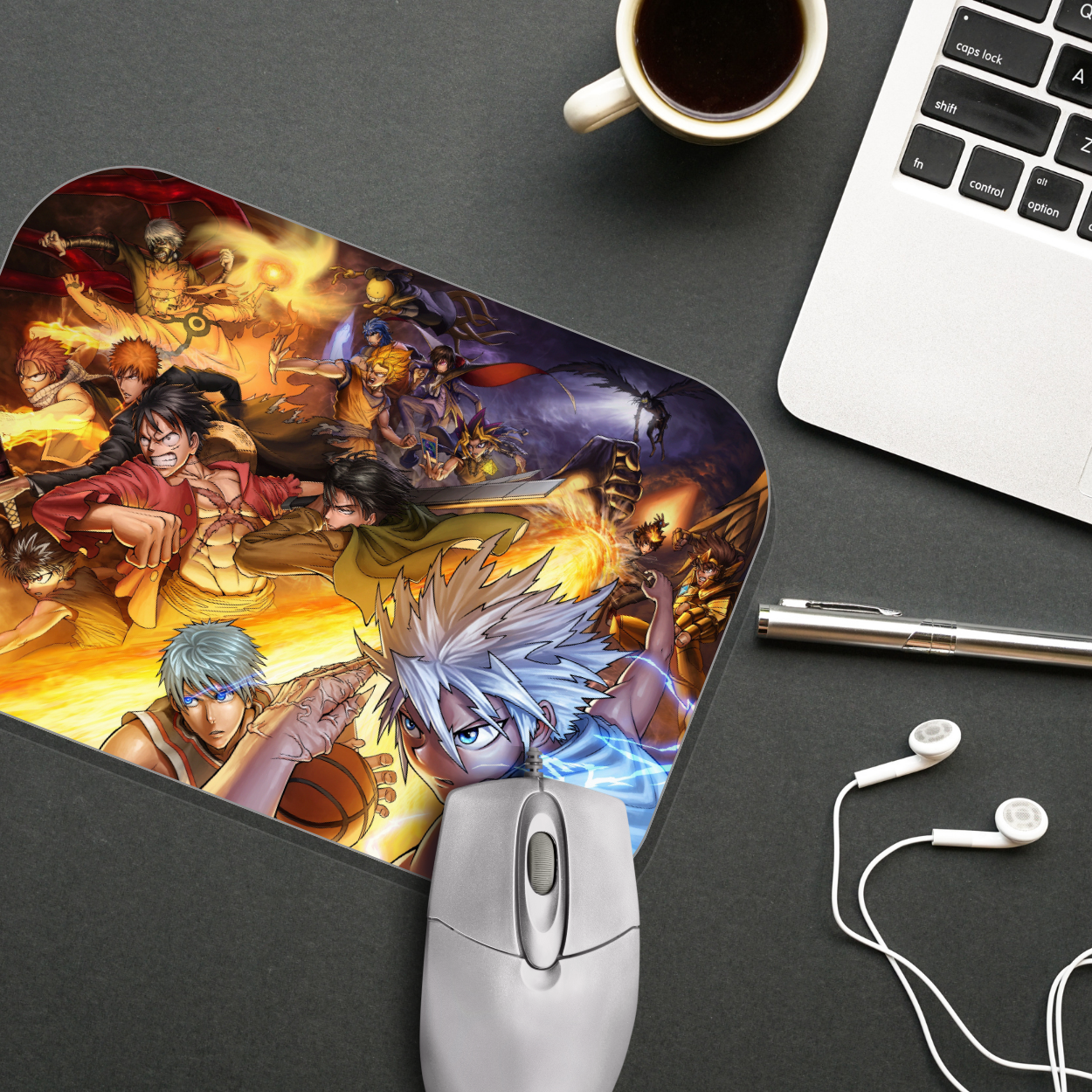 Replix Anime Mouse Pad (9 inch x 7 inch) - Anime Mix Printed Mousepad Mousepad