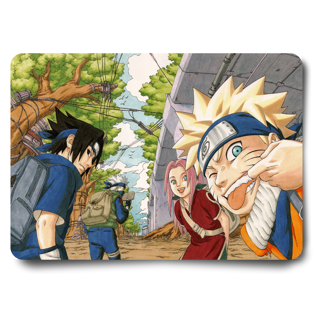 Replix Anime Mouse Pad (9 inch x 7 inch) - Naruto 6 Printed Mousepad Mousepad