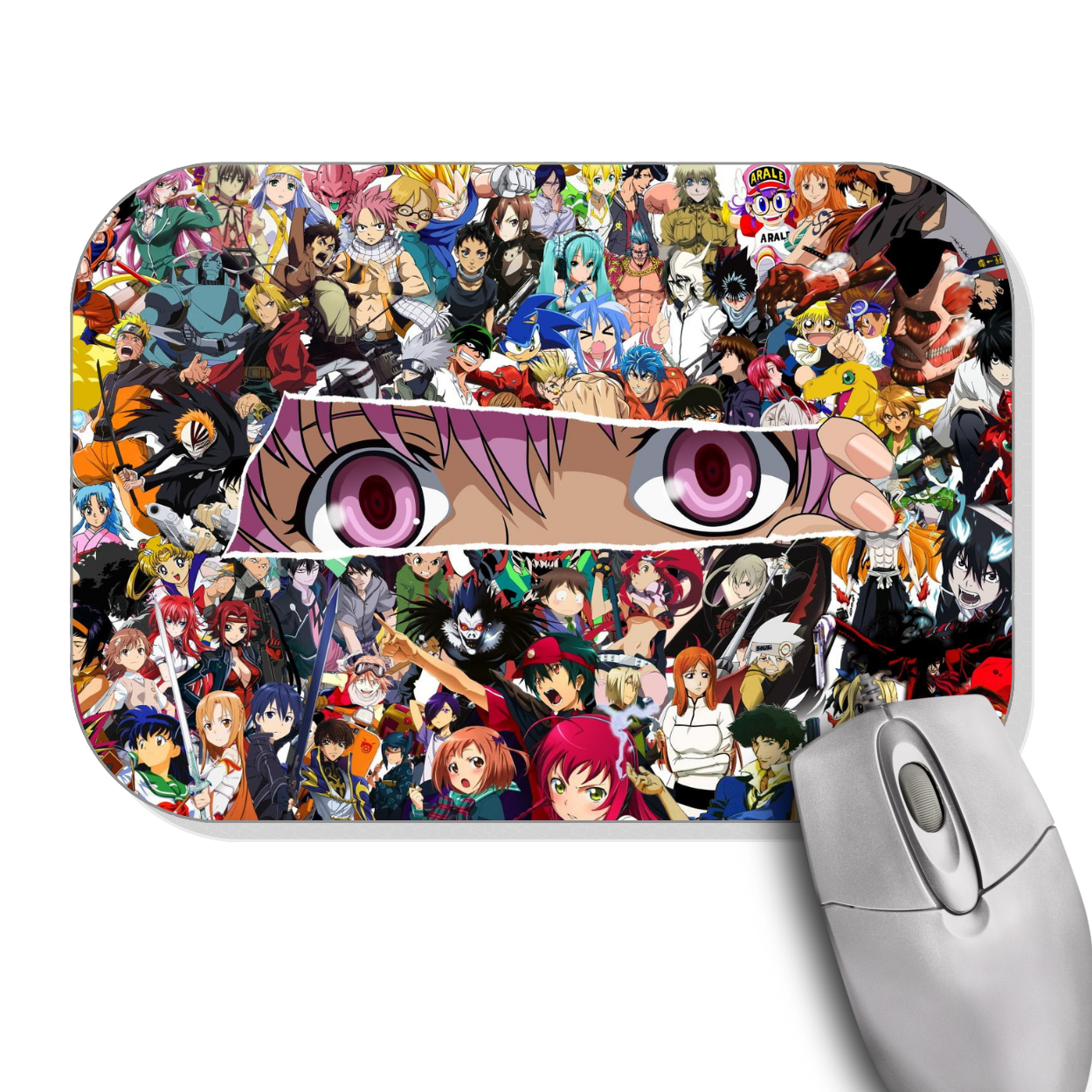 Replix Anime Mouse Pad (9 inch x 7 inch) - Eyes Printed Mousepad Mousepad