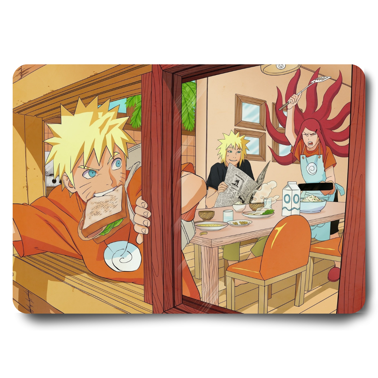 Replix Anime Mouse Pad (9 inch x 7 inch) - Naruto 7 Printed Mousepad Mousepad