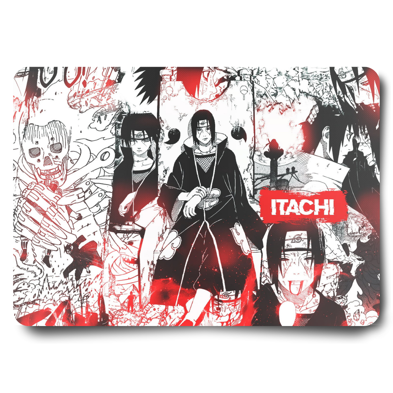 Replix Anime Mouse Pad (9 inch x 7 inch) - Itachi Uchiha A Printed Mousepad