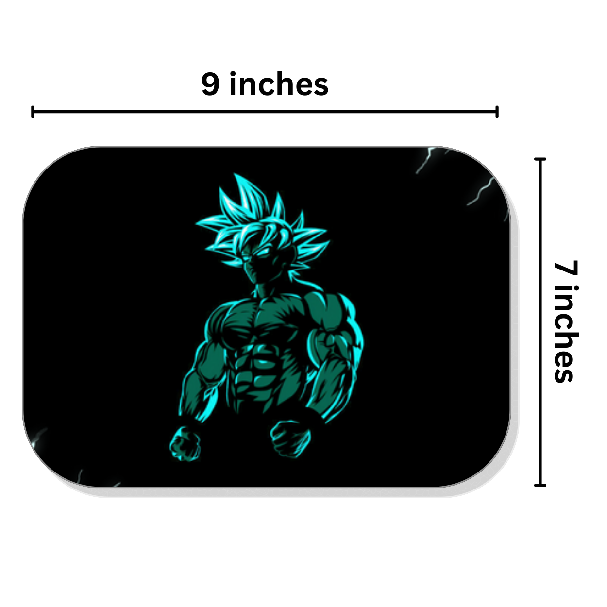 Replix Anime Mouse Pad (9 inch x 7 inch) - Goku A Printed Mousepad