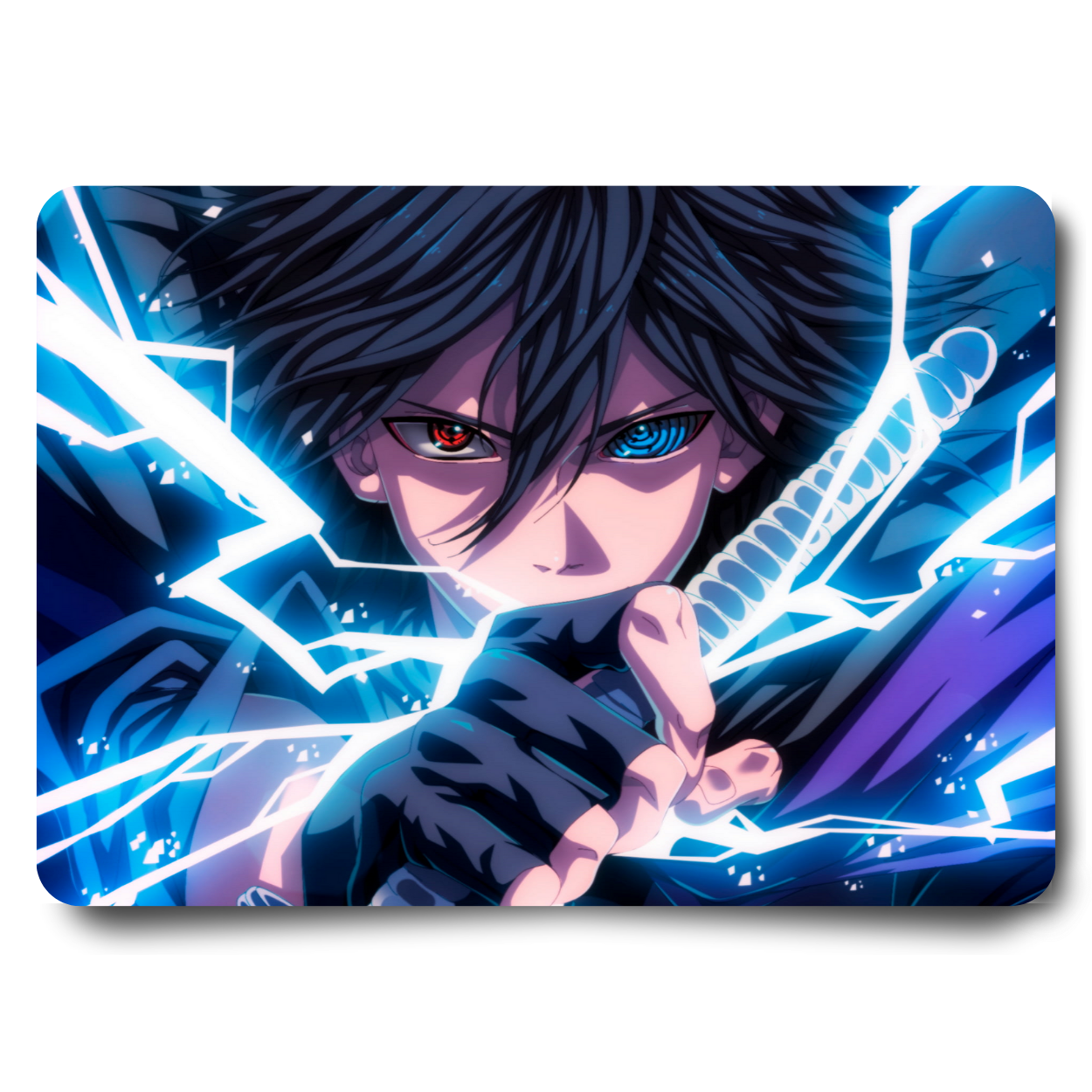 Replix Anime Mouse Pad (9 inch x 7 inch) - Sasuke 3 Printed Mousepad Mousepad