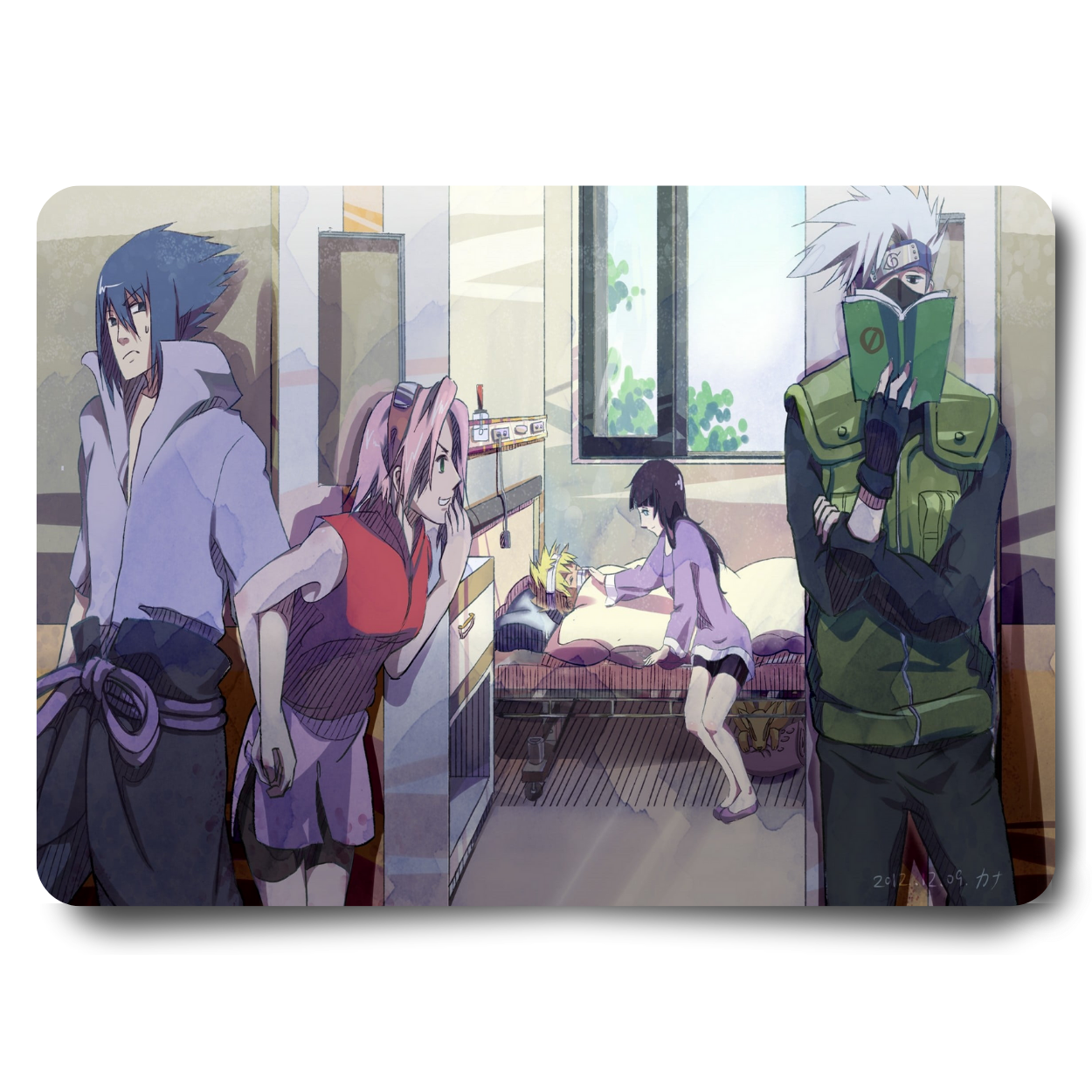 Replix Anime Mouse Pad (9 inch x 7 inch) - Naruto 9 Printed Mousepad Mousepad