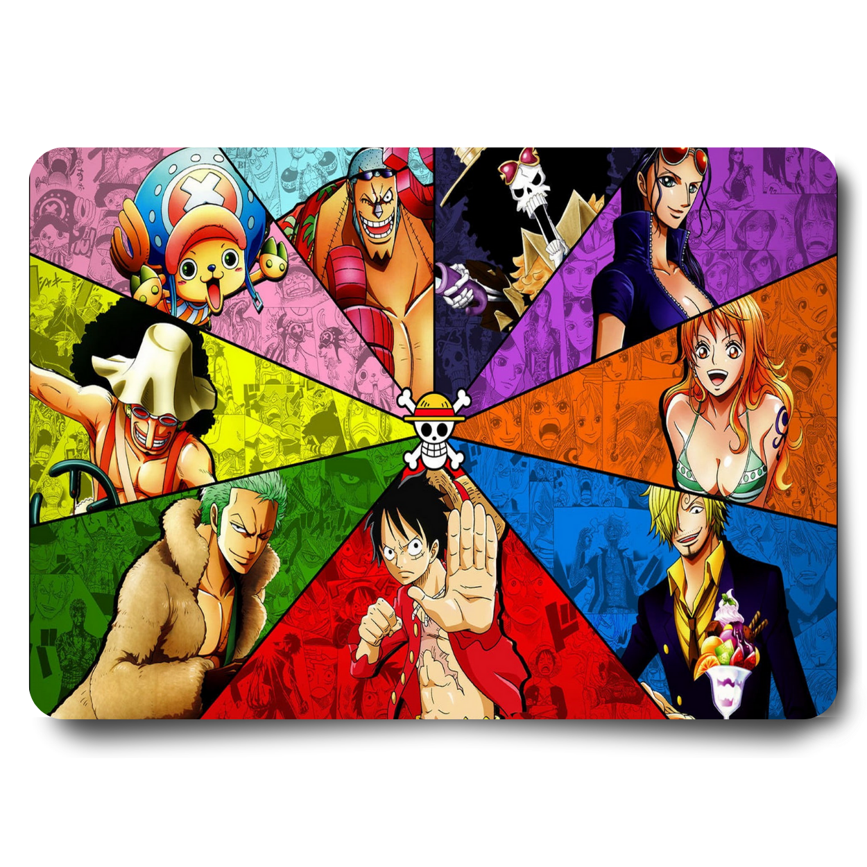 Replix Anime Mouse Pad (9 inch x 7 inch) - Luffy Printed Mousepad