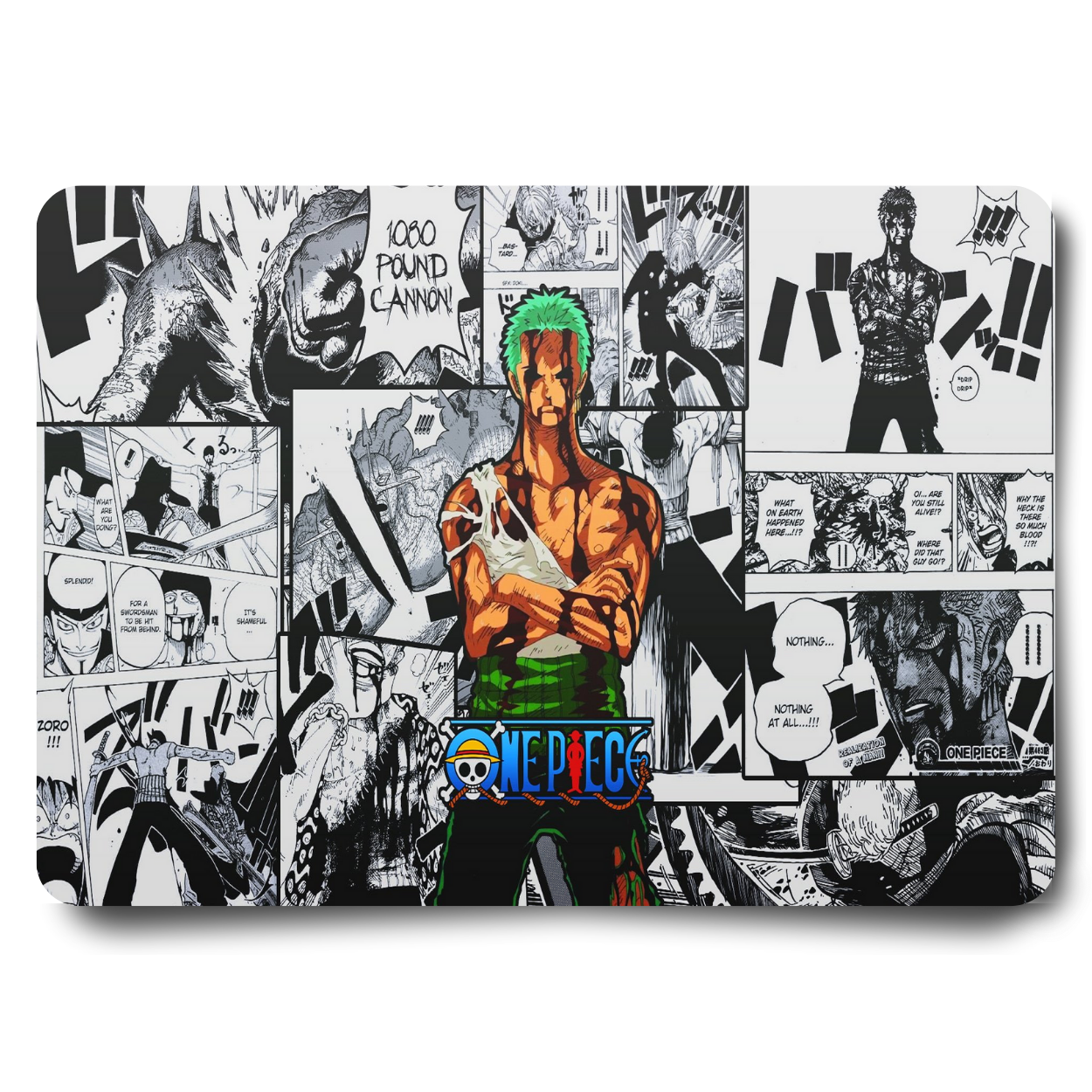 Replix Anime Mouse Pad (9 inch x 7 inch) - Zoro Printed Mousepad Mousepad