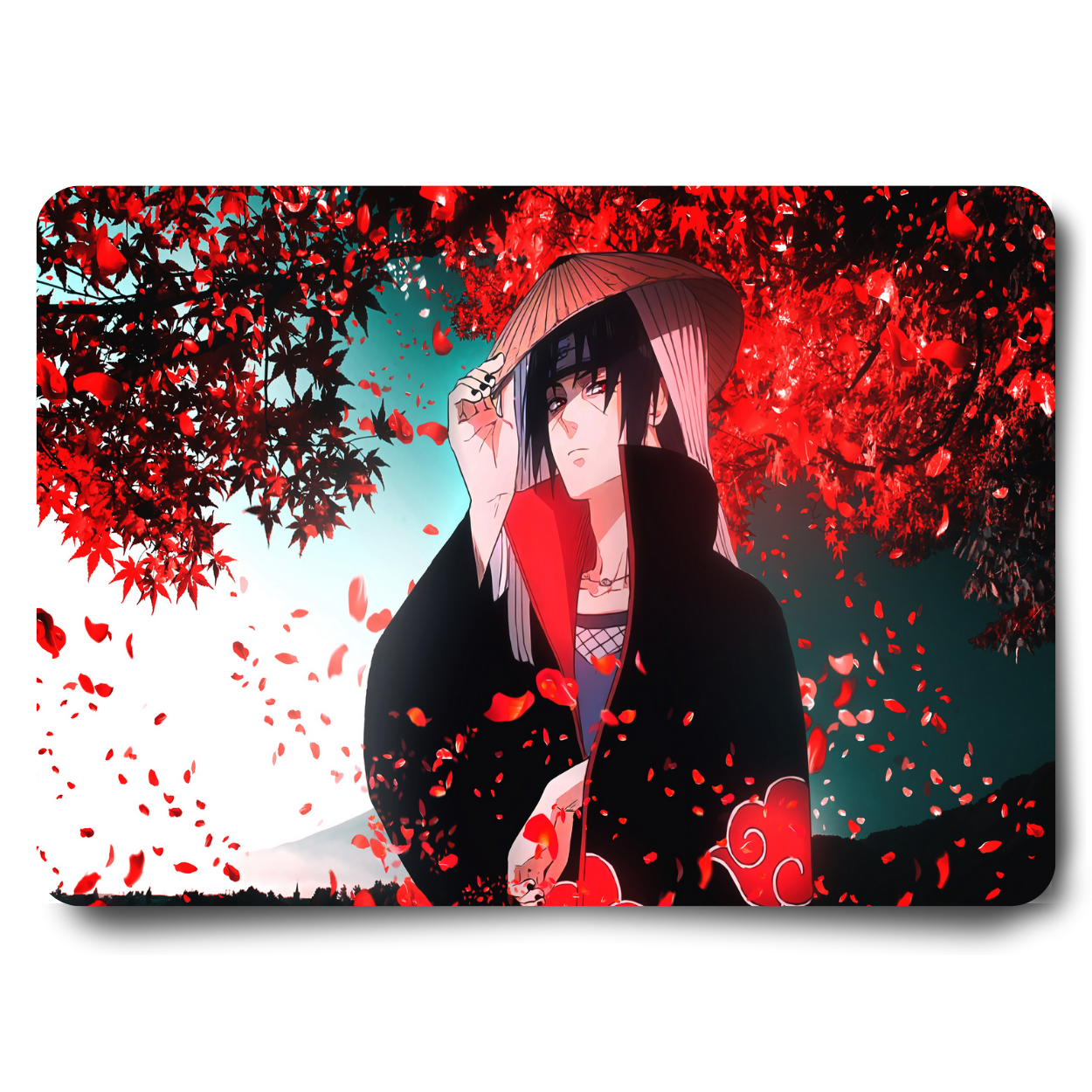Replix Anime Mouse Pad (9 inch x 7 inch) - Itachi 10 Printed Mousepad Mousepad