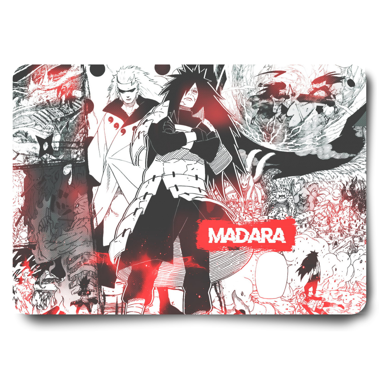 Replix Anime Mouse Pad (9 inch x 7 inch) - Naruto Madara A Printed Mousepad Mousepad