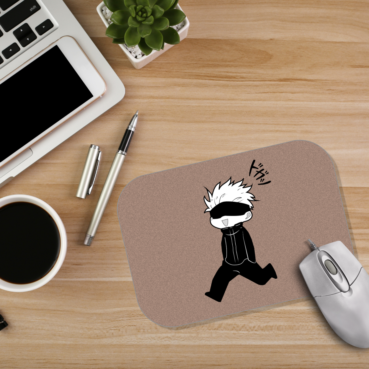 Replix Anime Mouse Pad (9 inch x 7 inch) - Gojo Printed Mousepad Mousepad