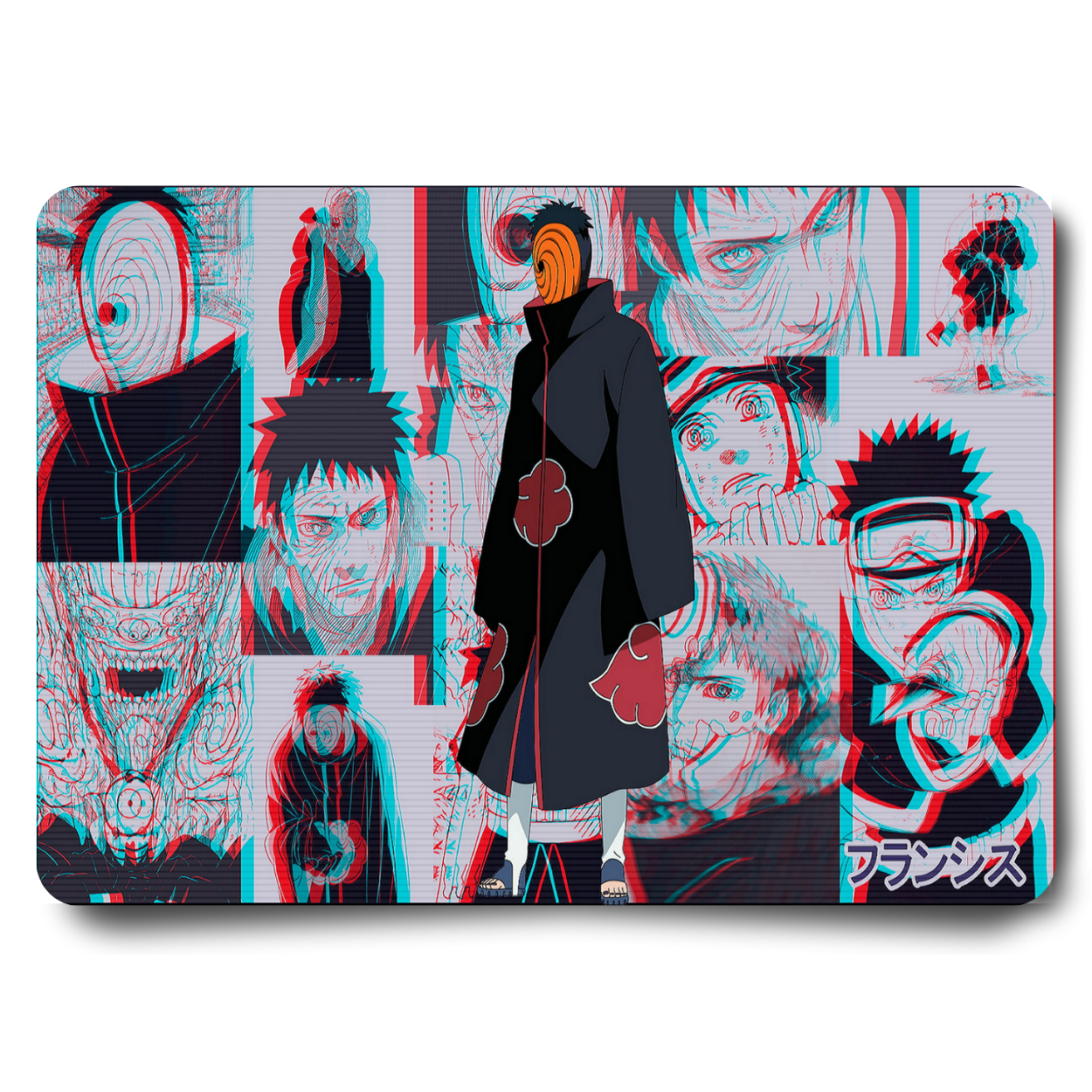 Replix Anime Mouse Pad (9 inch x 7 inch) - Obito 1 Printed Mousepad Mousepad