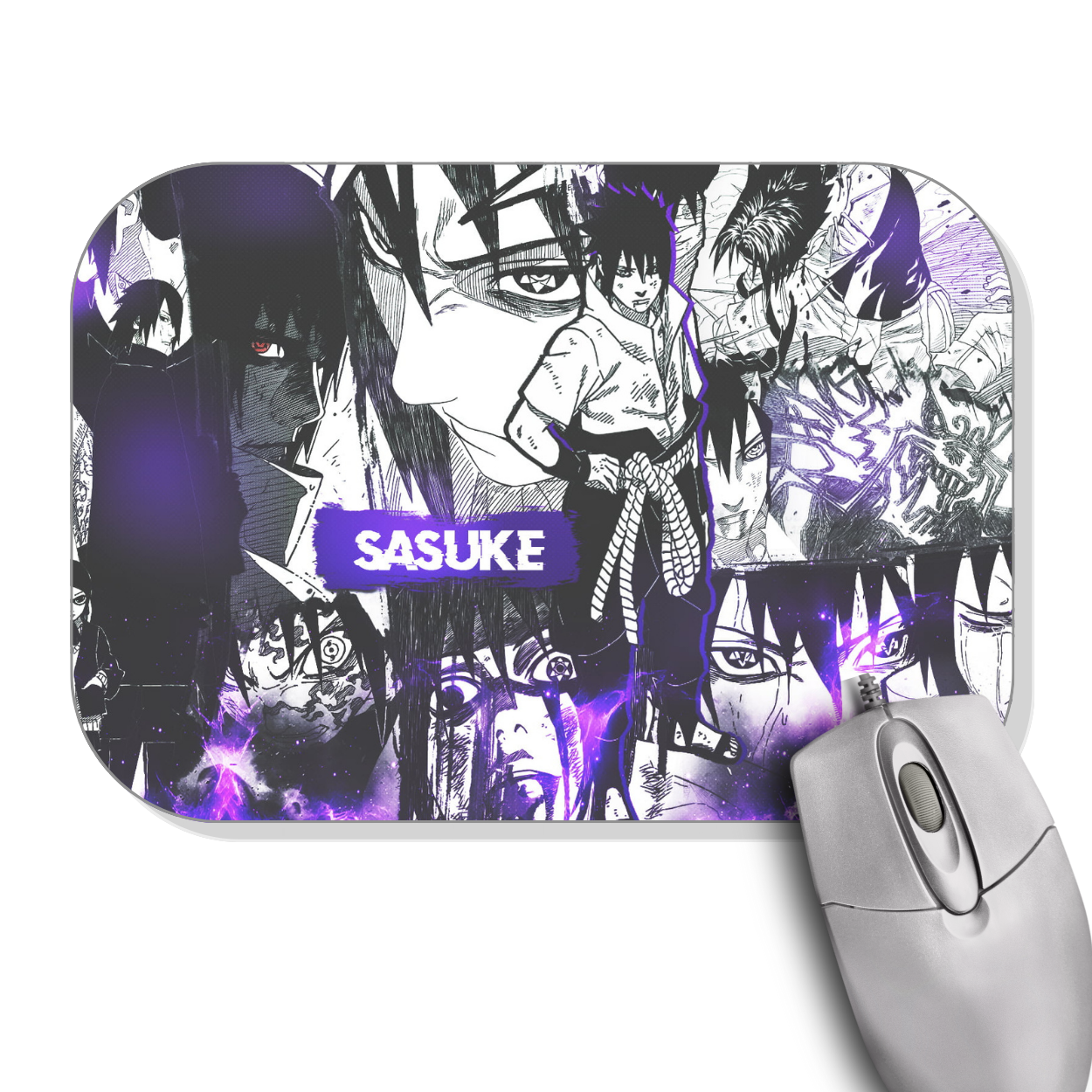 Replix Anime Mouse Pad (9 inch x 7 inch) - Sasuke 5 Printed Mousepad Mousepad
