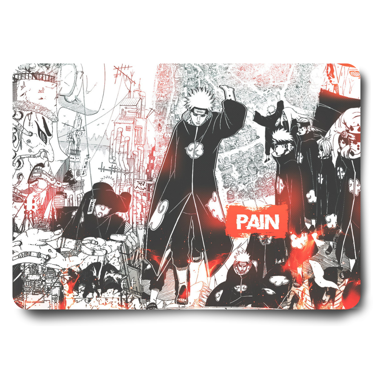Replix Anime Mouse Pad (9 inch x 7 inch) - Pain A Printed Mousepad Mousepad