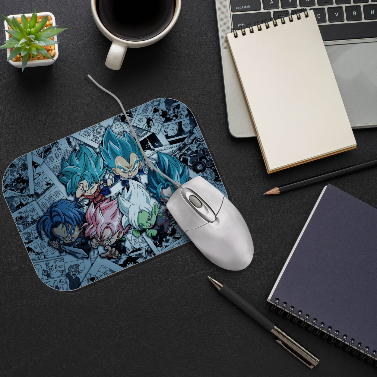 Replix Anime Mouse Pad (9 inch x 7 inch) - Goku Printed Mousepad Mousepad