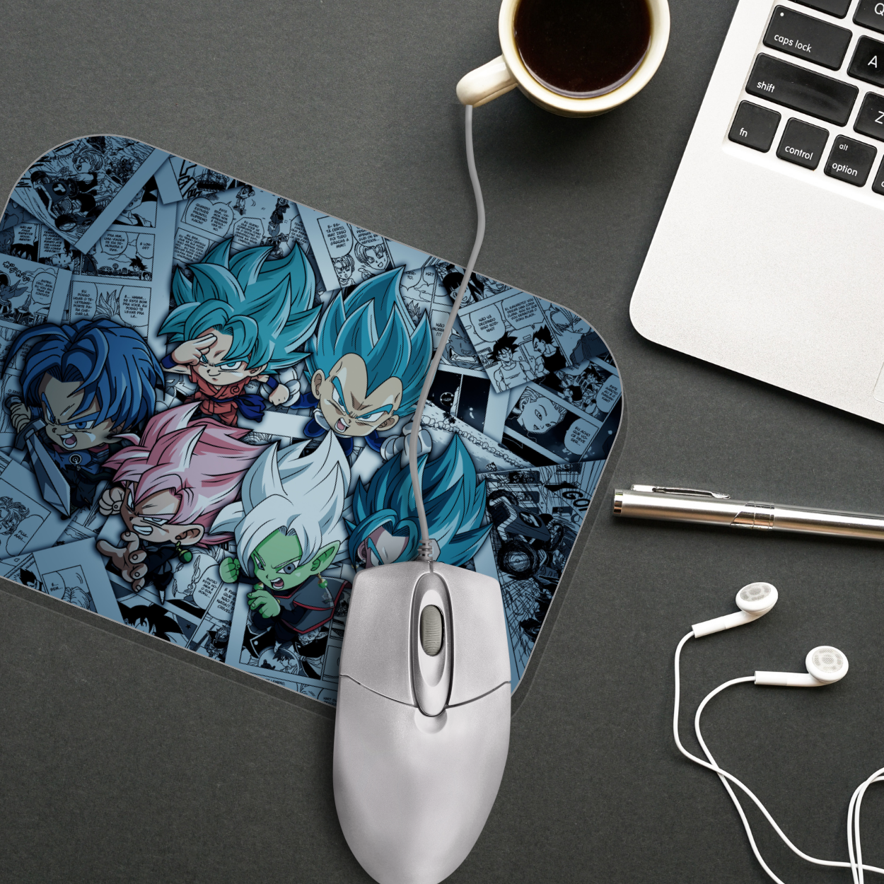 Replix Anime Mouse Pad (9 inch x 7 inch) - Goku Printed Mousepad Mousepad