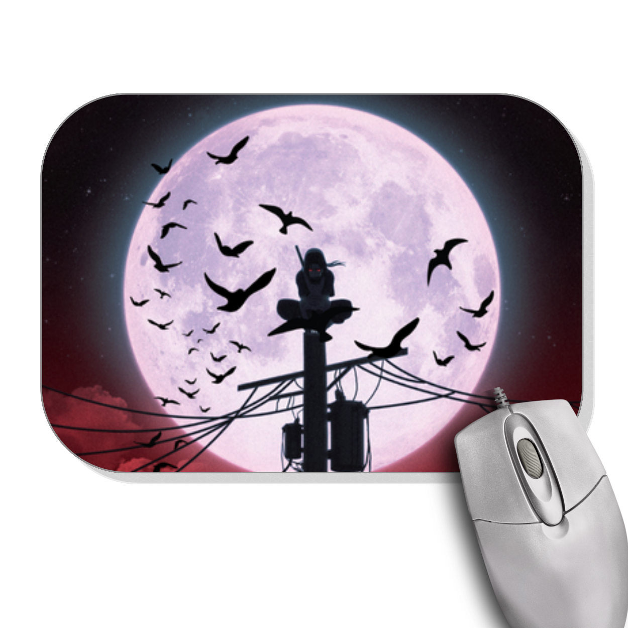 Replix Anime Mouse Pad (9 inch x 7 inch) - Itachi A Printed Mousepad