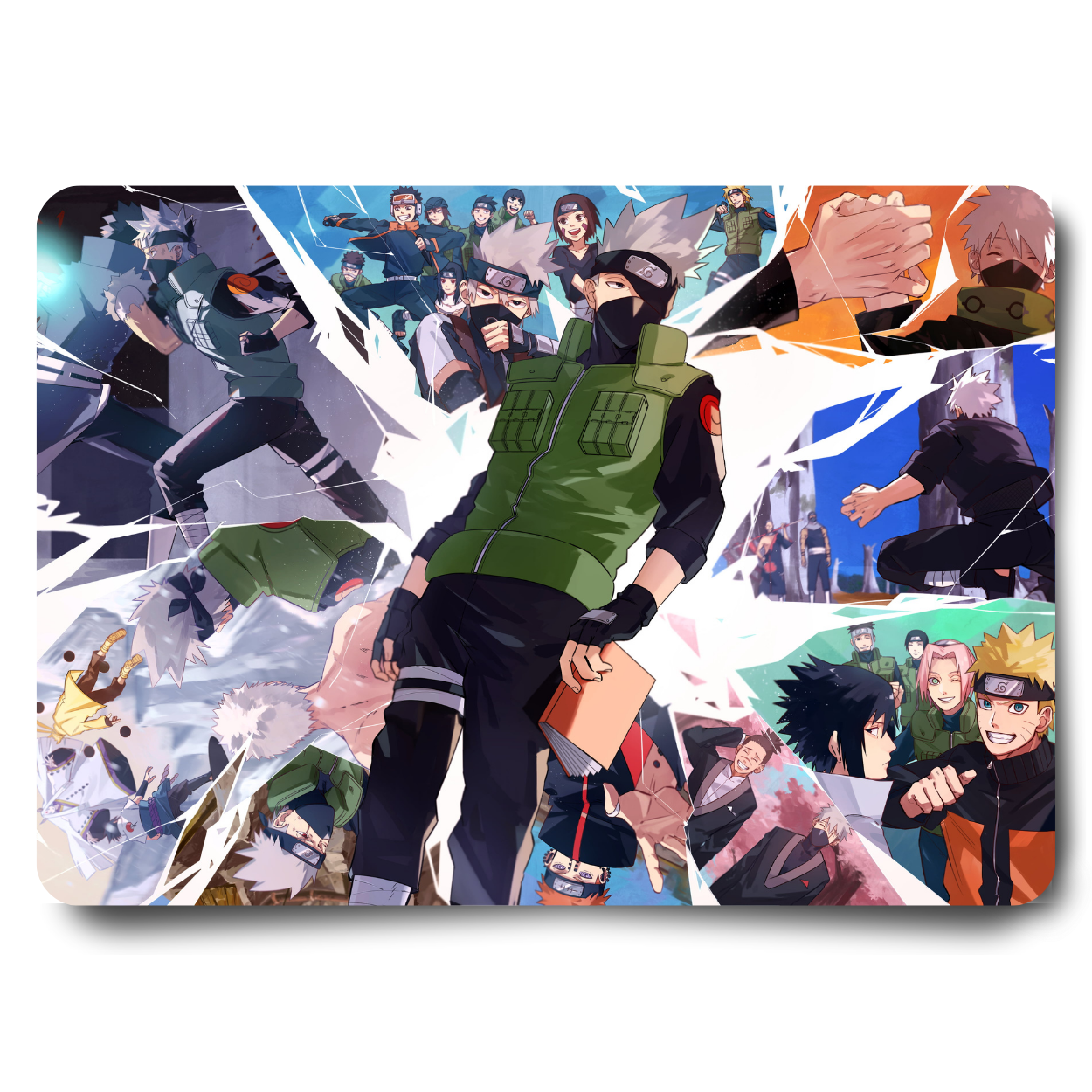 Replix Anime Mouse Pad (9 inch x 7 inch) - Kakashi 1 Printed Mousepad Mousepad