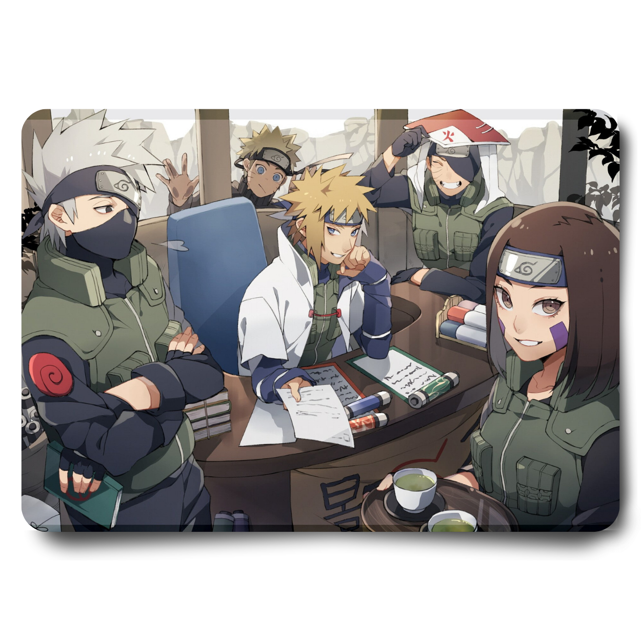 Replix Anime Mouse Pad (9 inch x 7 inch) - Naruto Team Printed Mousepad Mousepad