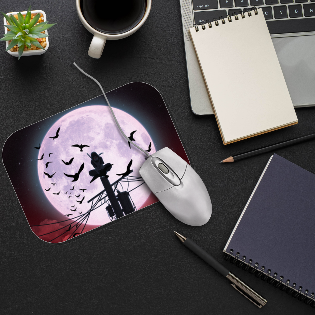 Replix Anime Mouse Pad (9 inch x 7 inch) - Itachi A Printed Mousepad