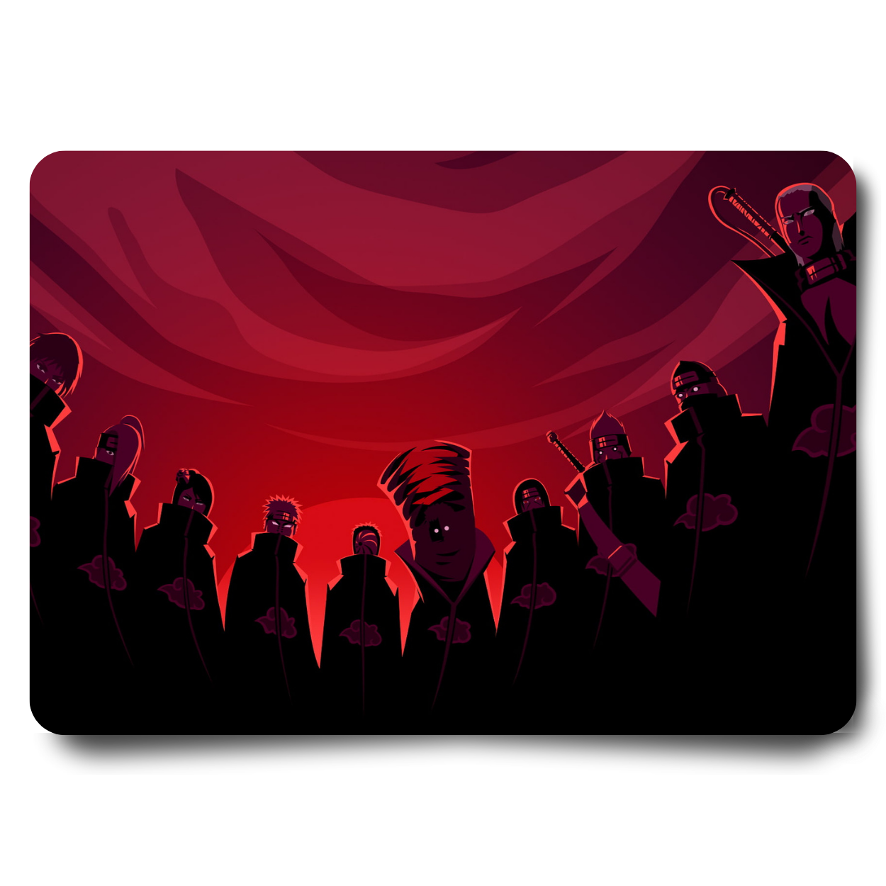 Replix Anime Mouse Pad (9 inch x 7 inch) - Akatsuki 3 Printed Mousepad Mousepad