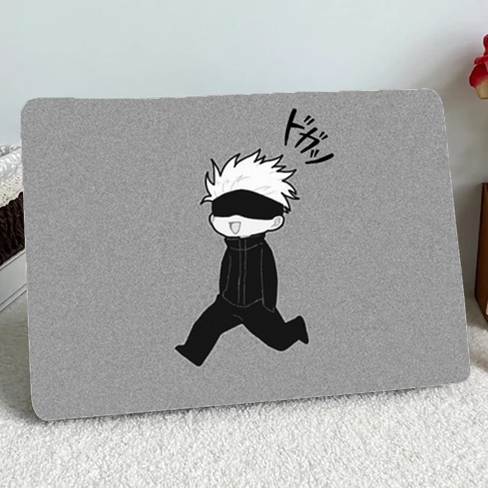 Replix Gojo Anime Vinyl Laptop Skin with Free Sticker Compatible for All Laptops Vinyl Laptop Decal 15.6