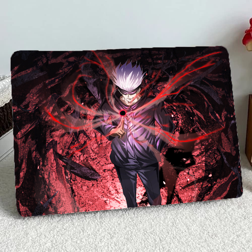 Replix Gojo 2 Anime Vinyl Laptop Skin with Free Sticker Compatible for All Laptops Vinyl Laptop Decal 15.6