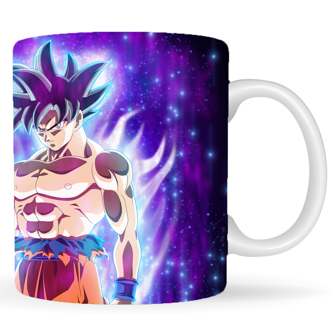 Replix Naruto Anime Printed Coffee Mug, White Ceramic Milk Mug Anime Printed, 350 ml for Gifting and Present (DBZ)