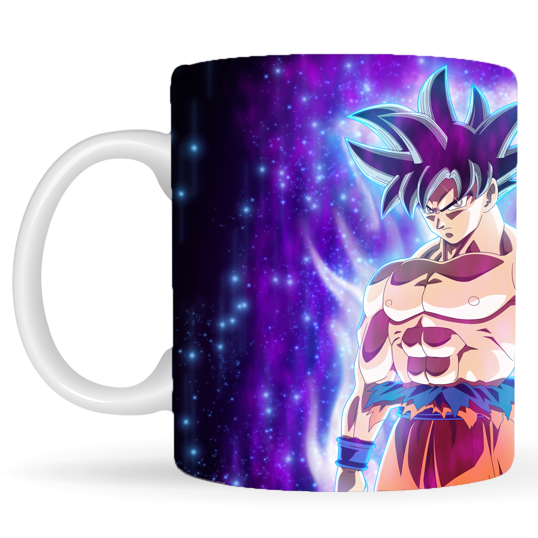 Replix Naruto Anime Printed Coffee Mug, White Ceramic Milk Mug Anime Printed, 350 ml for Gifting and Present (DBZ)