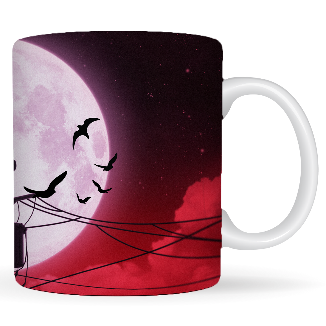 Replix Naruto Anime Printed Coffee Mug, White Ceramic Milk Mug Anime Printed, 350 ml for Gifting and Present (Itachi C)