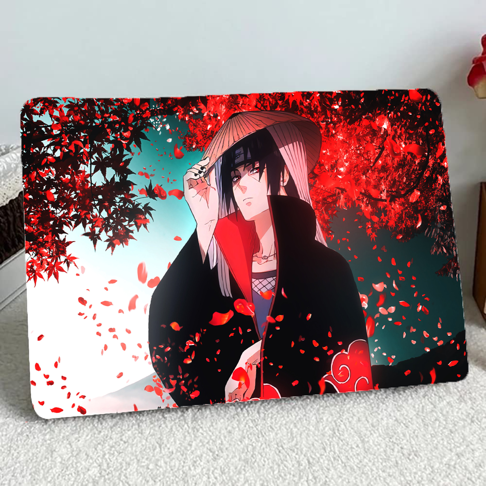 Replix Itachi 10 Anime Vinyl Laptop Skin with Free Sticker Compatible for All Laptops Vinyl Laptop Decal 15.6