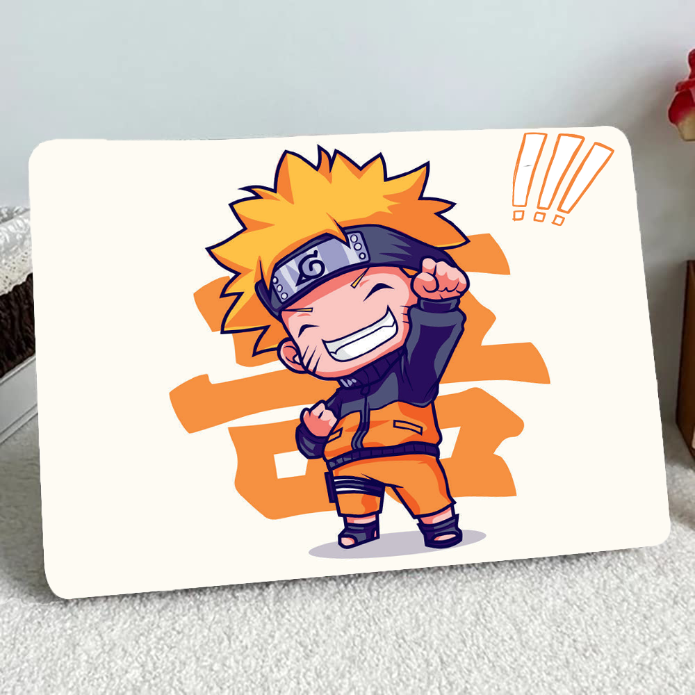 Replix Little Naruto Anime Vinyl Laptop Skin with Free Sticker Compatible for All Laptops Vinyl Laptop Decal 15.6
