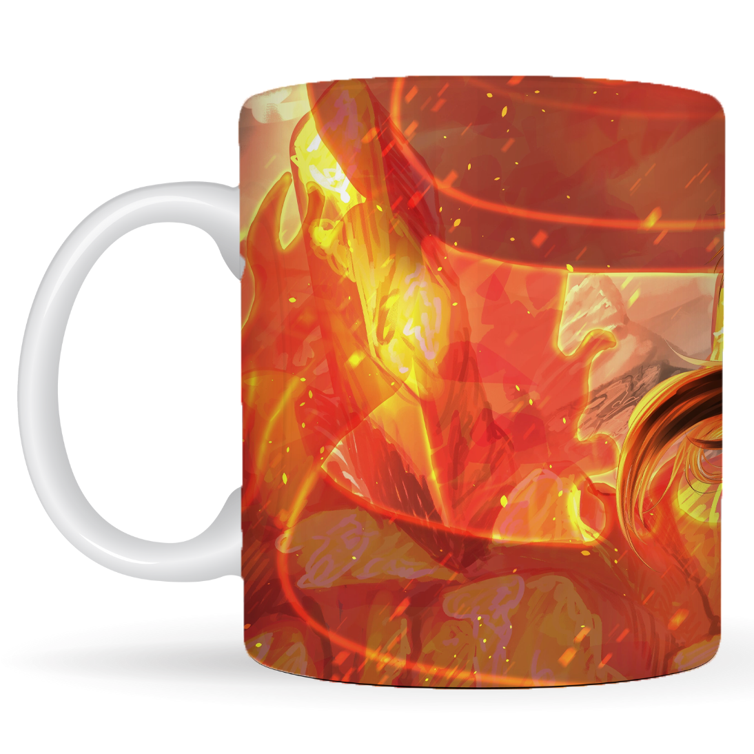 Replix Naruto Anime Printed Coffee Mug, White Ceramic Milk Mug Anime Printed, 350 ml for Gifting and Present (Itachi 6)