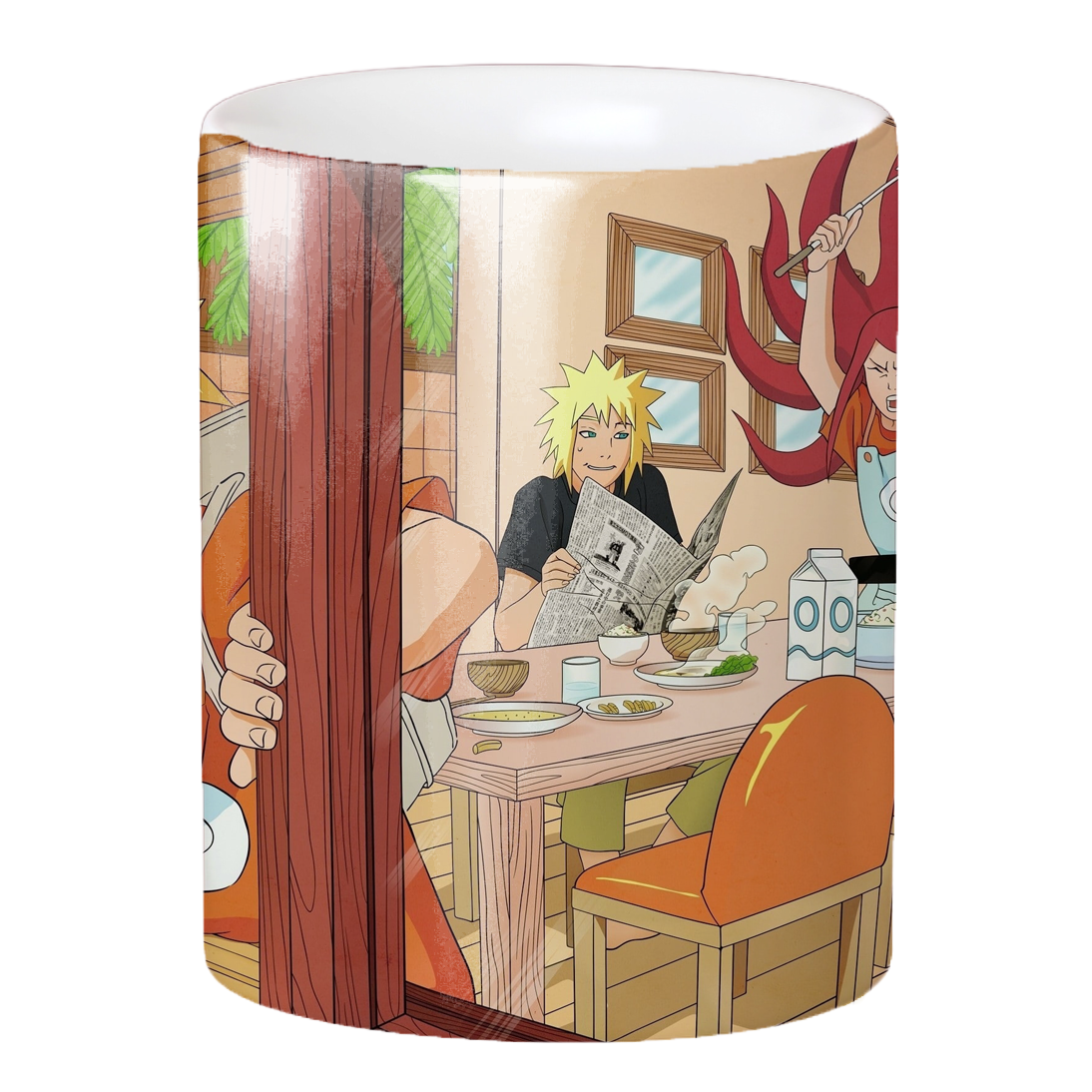 Replix Naruto Anime Printed Coffee Mug, White Ceramic Milk Mug Anime Printed, 350 mPrl for Gifting and esent (Naruto 8)