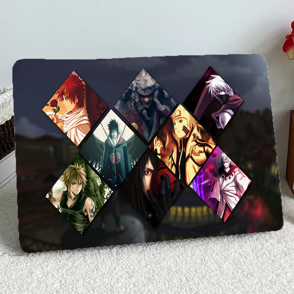Replix Naruto Mix Anime Vinyl Laptop Skin with Free Sticker Compatible for All Laptops Vinyl Laptop Decal 15.6