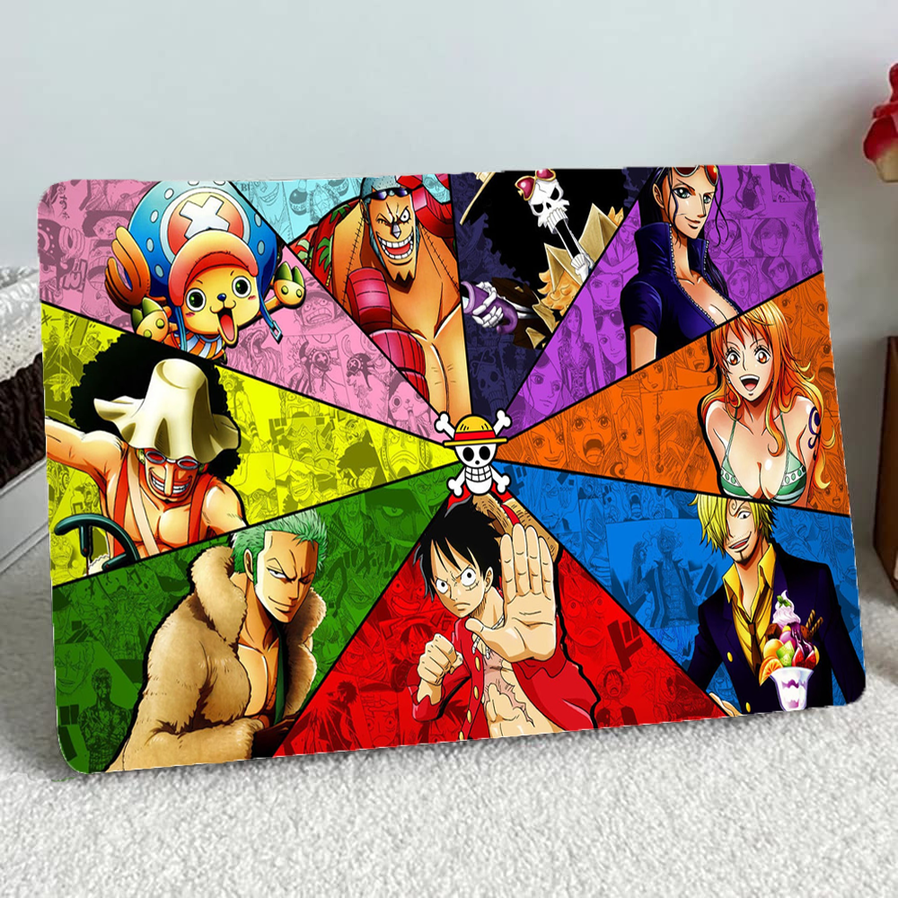 Replix One Piece 2 Anime Vinyl Laptop Skin with Free Sticker Compatible for All Laptops Vinyl Laptop Decal 15.6