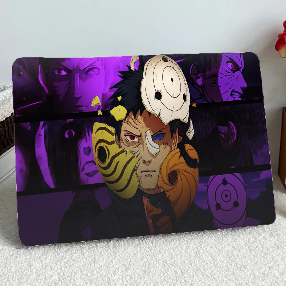 Replix Obito Anime Vinyl Laptop Skin with Free Sticker Compatible for All Laptops Vinyl Laptop Decal 15.6