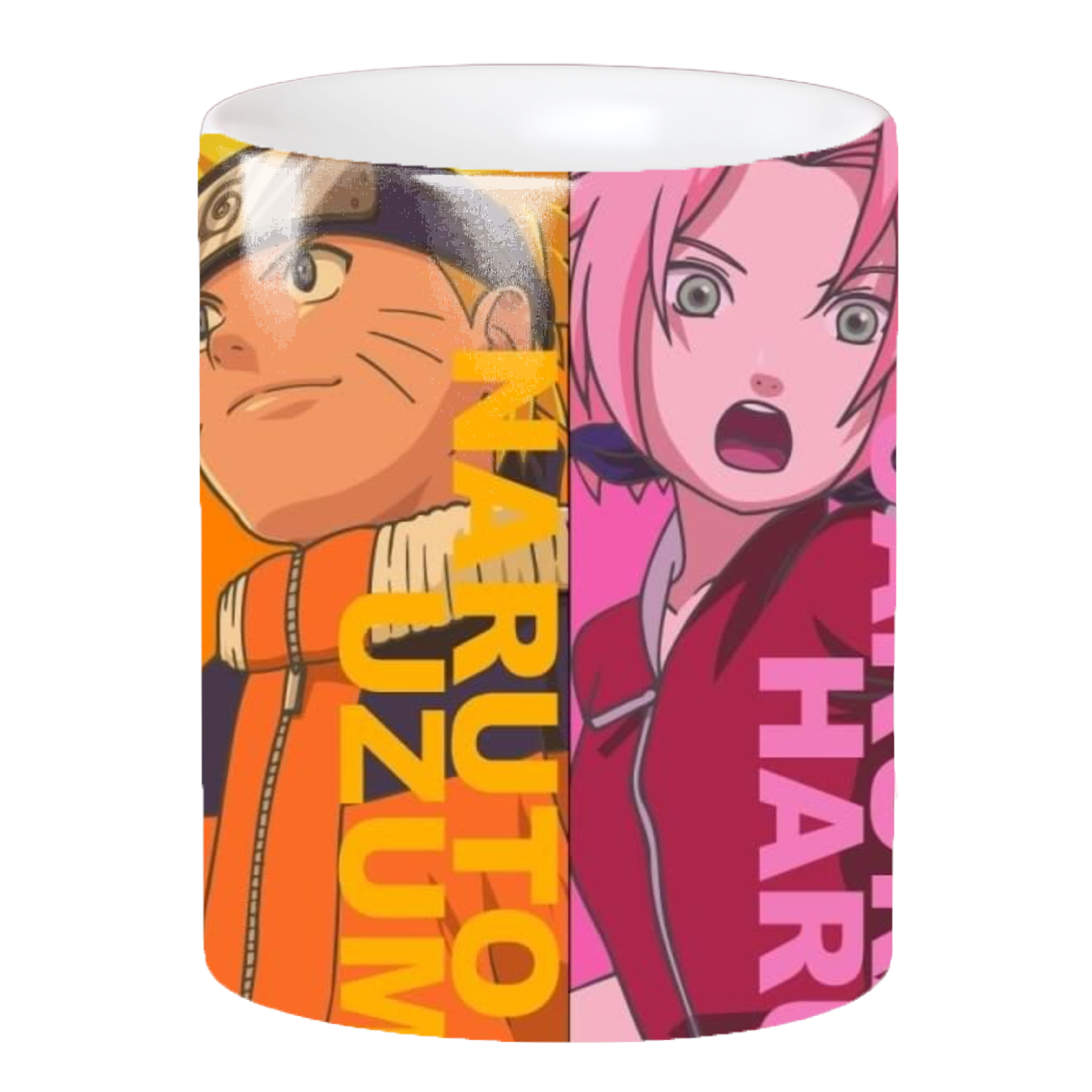 Replix Naruto Anime Printed Coffee Mug, White Ceramic Milk Mug Anime Printed, 350 ml for Gifting and Present (Team 7)