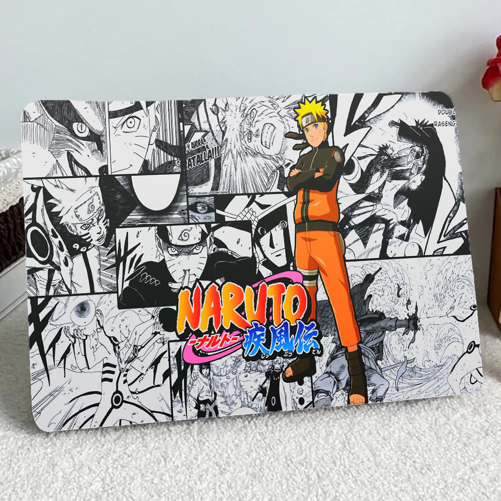 Replix Naruto 1 Anime Vinyl Laptop Skin with Free Sticker Compatible for All Laptops Vinyl Laptop Decal 15.6